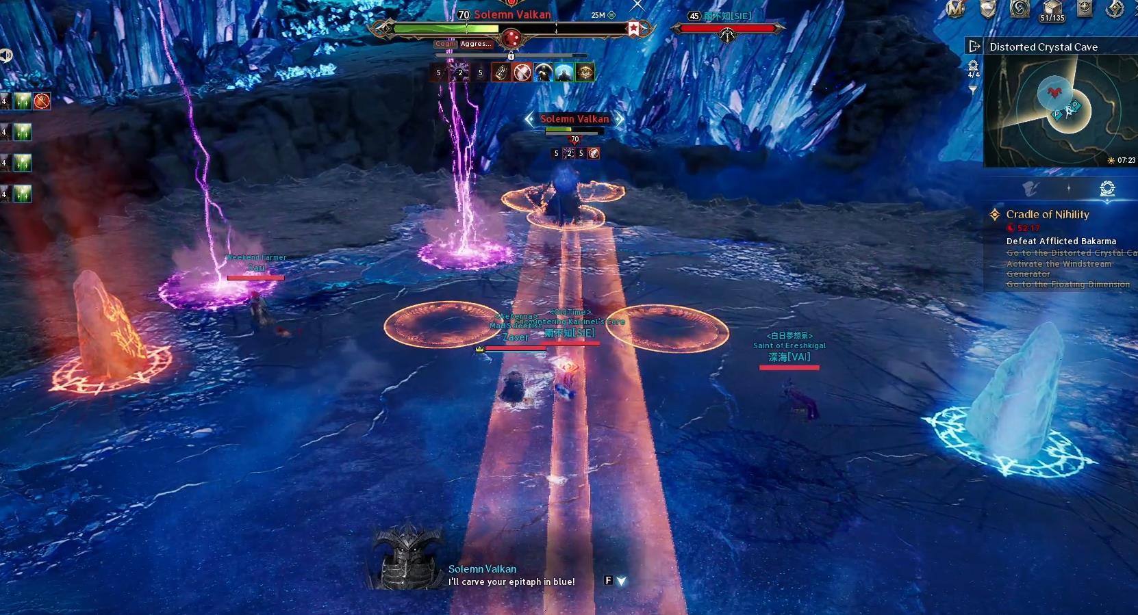 Obelisk color mechanic — Solemn Valkan