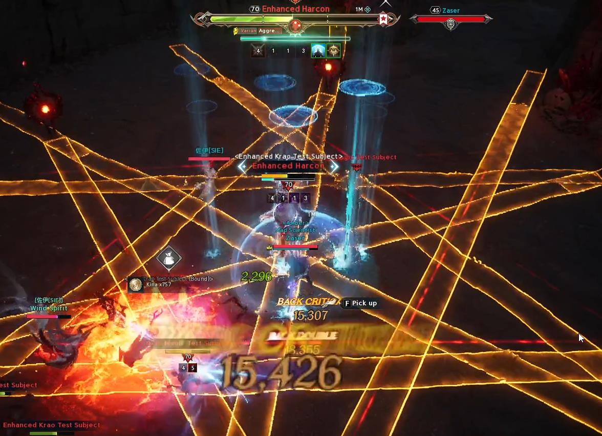 krao 4- multihit lasers